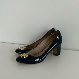 Tory Burch Navy Blue heels
